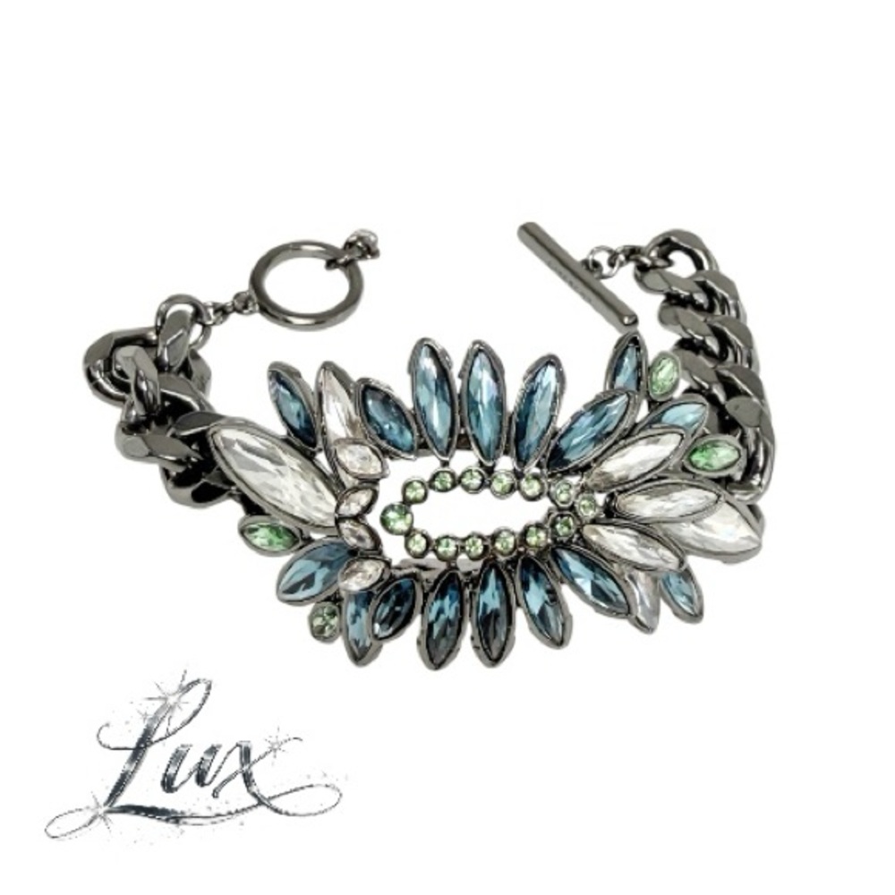 Givenchy Statement Rhinestones Bracelet - Picture 4 of 7